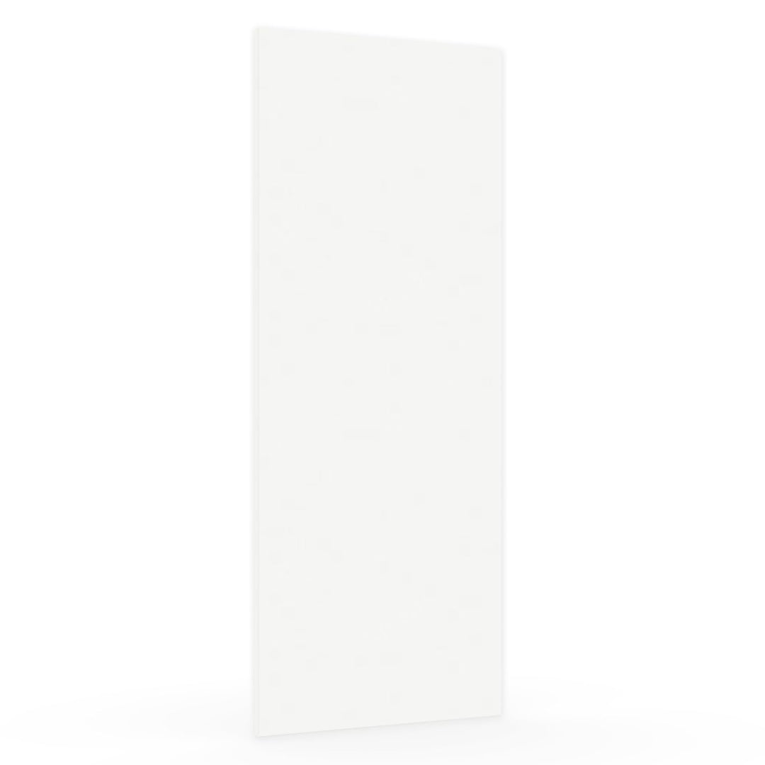 Kühlschrankfront Möbelfront 19mm Frontplatte Unterbau- Einbaukühlschrank nach Mass (Weiss (Hochglanz