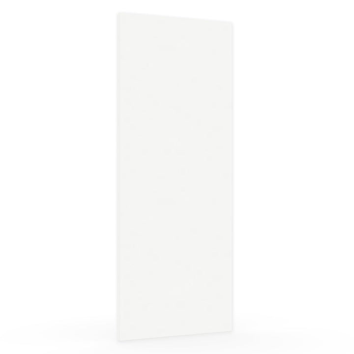 Kühlschrankfront Möbelfront 19mm Frontplatte Unterbau- Einbaukühlschrank nach Mass (Weiss (Hochglanz