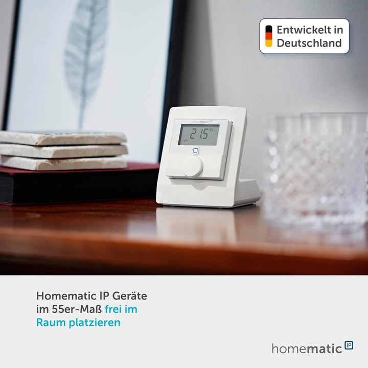 Homematic IP Tischaufsteller, Zubehör für Ihr Homematic IP Smart Home, für batterieversorgte Gertäte
