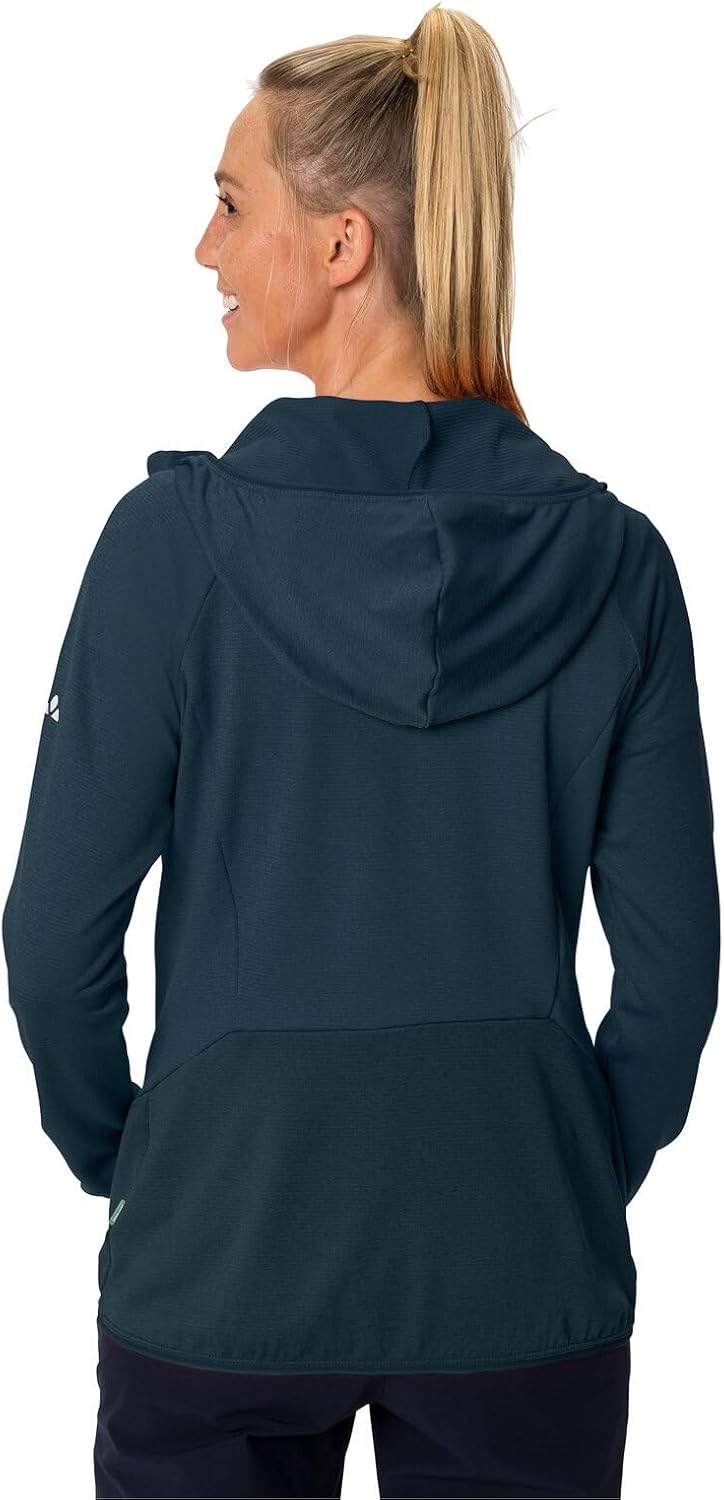 VAUDE Damen Women's Tekoa Fleece Jacket Ii Jacke 44 Dark Sea, 44 Dark Sea
