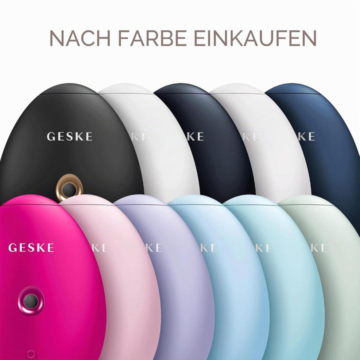 GESKE | SmartAppGuided™ Facial Hydration Refresher | 4 in 1 | Wasserzerstäuber | Gesichtsdampfer | W