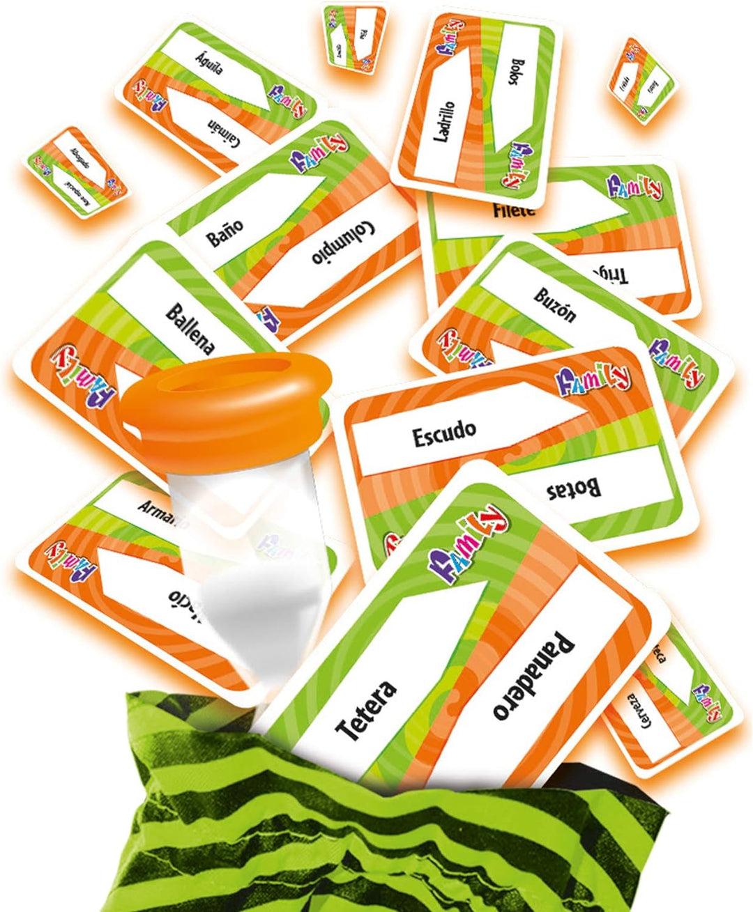 Asmodee – Time 's Up Family 1 (ade0tuf01es); Sprache -Spanisch