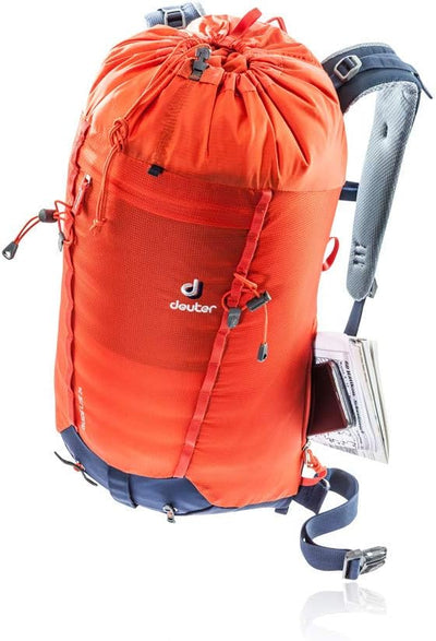 deuter Unisex Guide Lite 24 Alpinrucksack 24 Lang Papaya-navy, 24 Lang Papaya-navy