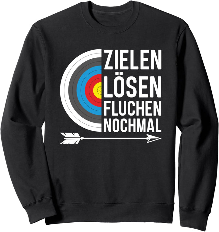 Bogenschütze Bogensport Pfeil Bogen - Bogenschiessen Sweatshirt