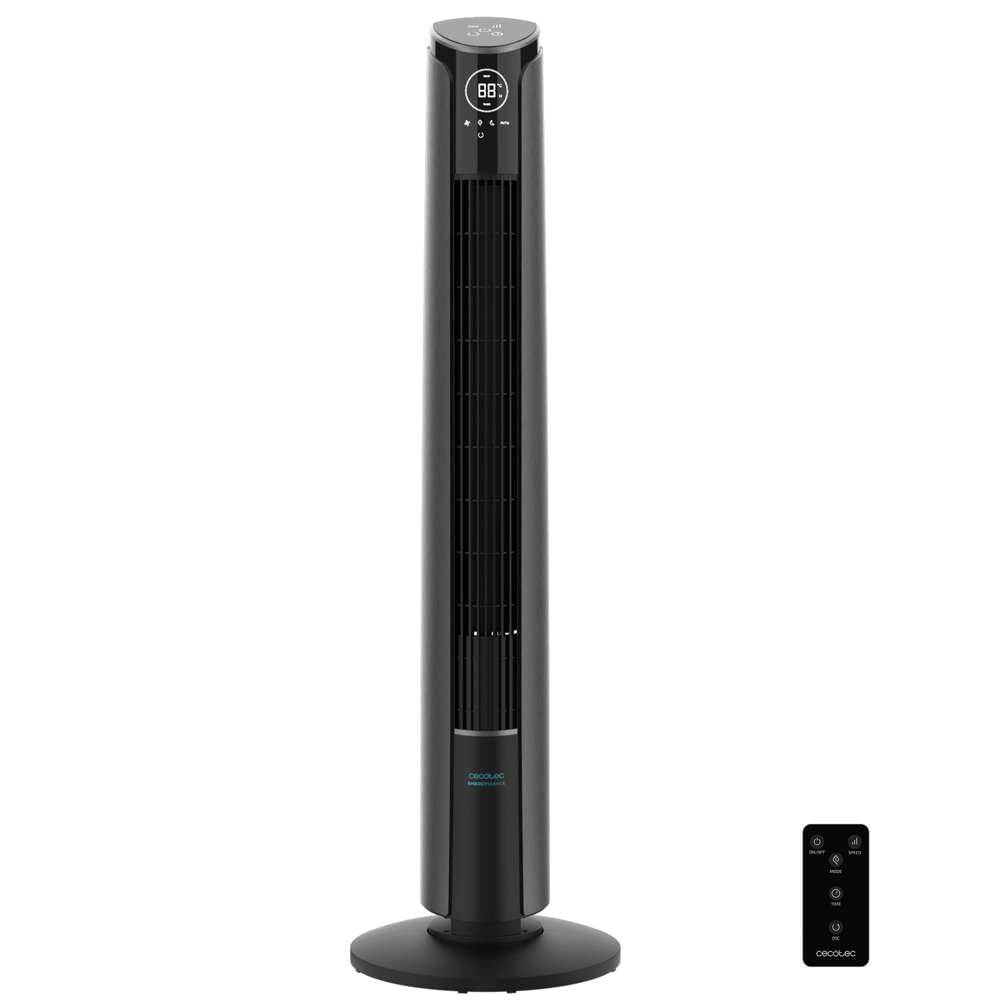 Cecotec - Turmventilatoren EnergySilence 9250 Skyline Smart Tilt, 106 cm, 45W, LED-Touchscreen, Fern