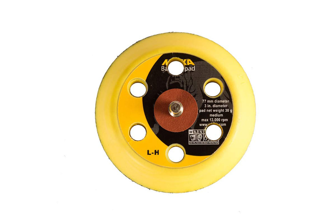 Mirka 8294791211 Schleifteller 1/4 Zoll Grip 6L Medium, 77 mm