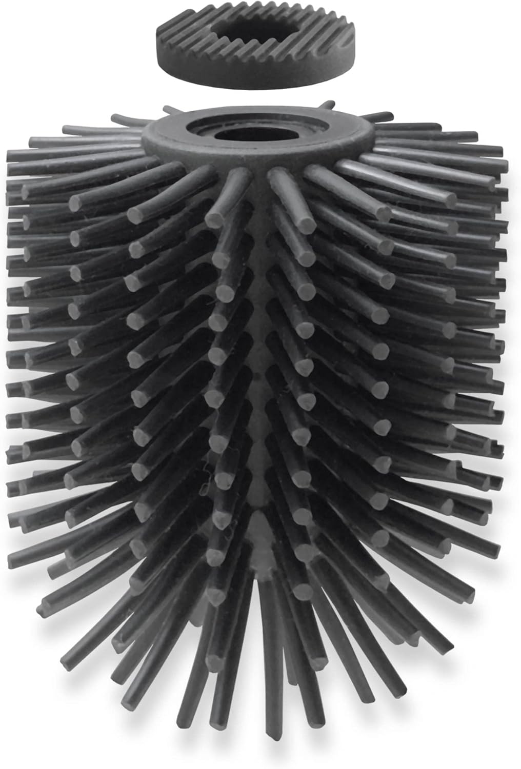 ZACK Toilet Cleaning Brush, Stainless Steel, Black, One Size Einheitsgrösse Schwarz, Einheitsgrösse