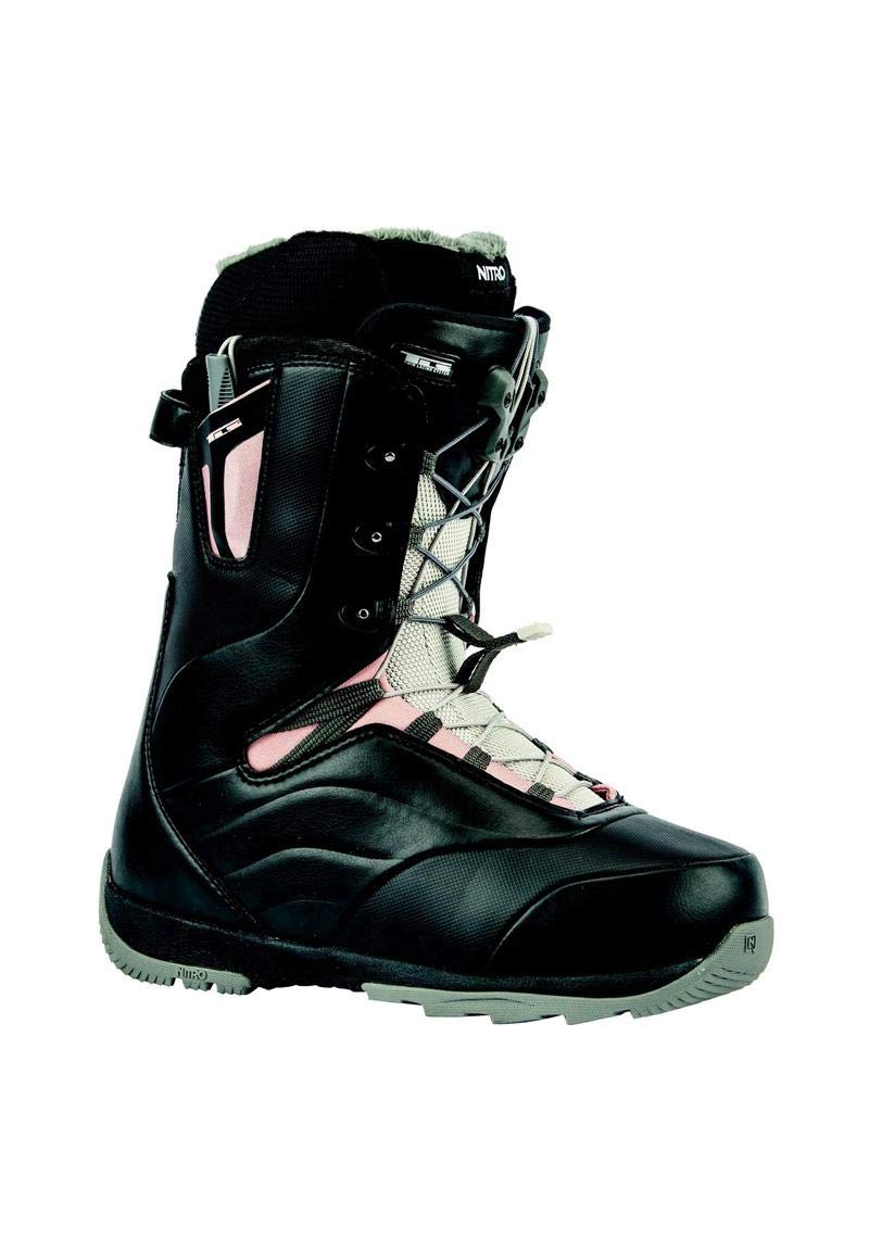 Nitro Snowboards Damen Crown TLS '20 All Mountain Freeride Freestyle Schnellschnürsystem Boot Snowbo
