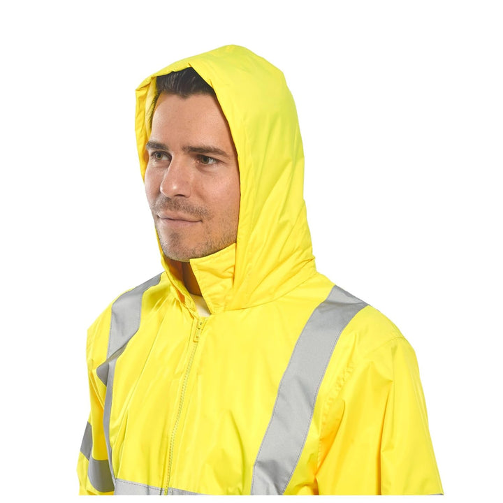 Portwest H440 Herren Leichte Wasserdichte Hi-Vis Regenjacke Gelb 4X-Large, Gelb 4X-Large