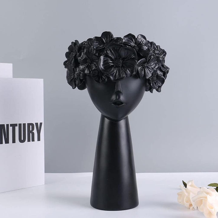 Cabilock Statue Skulptur Vase Frauenkörper Körperblumenvase Büste Blumentopf Nordische Gesicht Vase