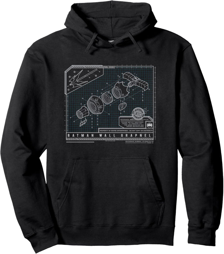 Batman Grapnel Hook Pullover Hoodie