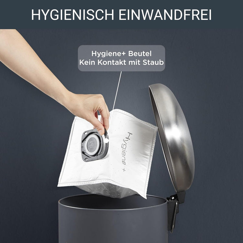 Rowenta RO3143 Power XXL Bodenstaubsauger mit Beutel | 900 Watt | 4,5 L Staubbeutel | 12 m Aktionsra