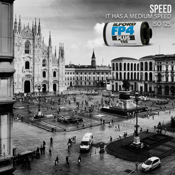 Ilford 1649651 FP4 125-36 Schwarz-/Weiss Negativ-Filme, Film