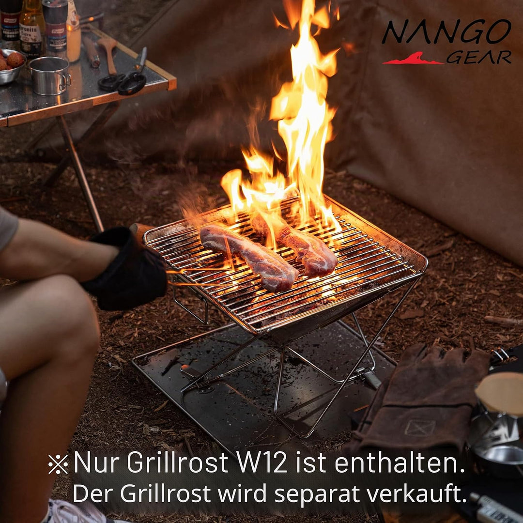 NANGOGEAR 304 Edelstahl 33 Zoll Grillrost Grillrost W12