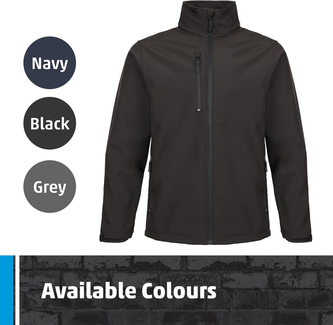 Softshell-Jacke 204 Selkirk von Fortress, schwarz, 204, Small S Schwarz, S Schwarz