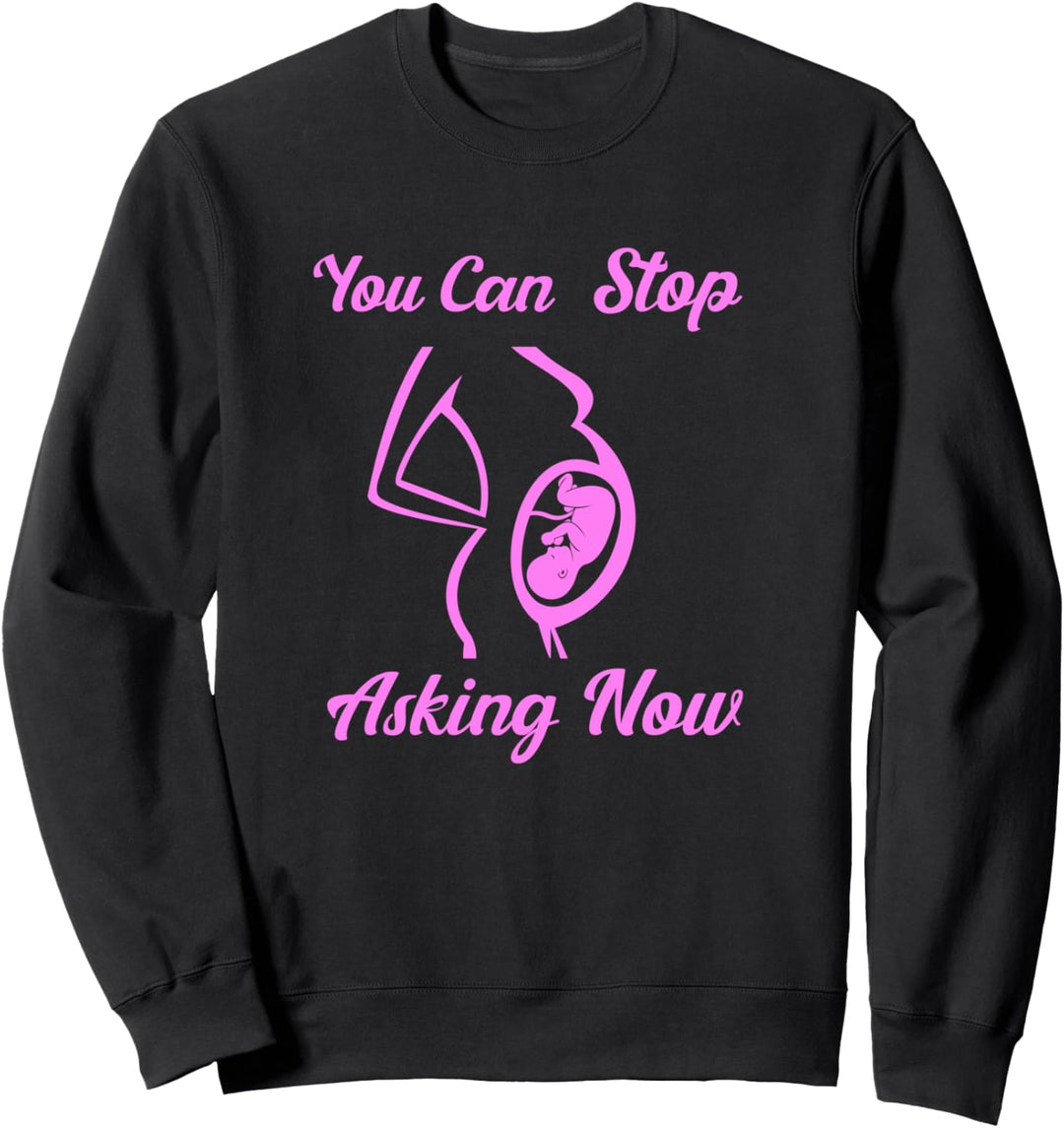 Expecting Parents Cute Baby Schwangere Sweatshirt