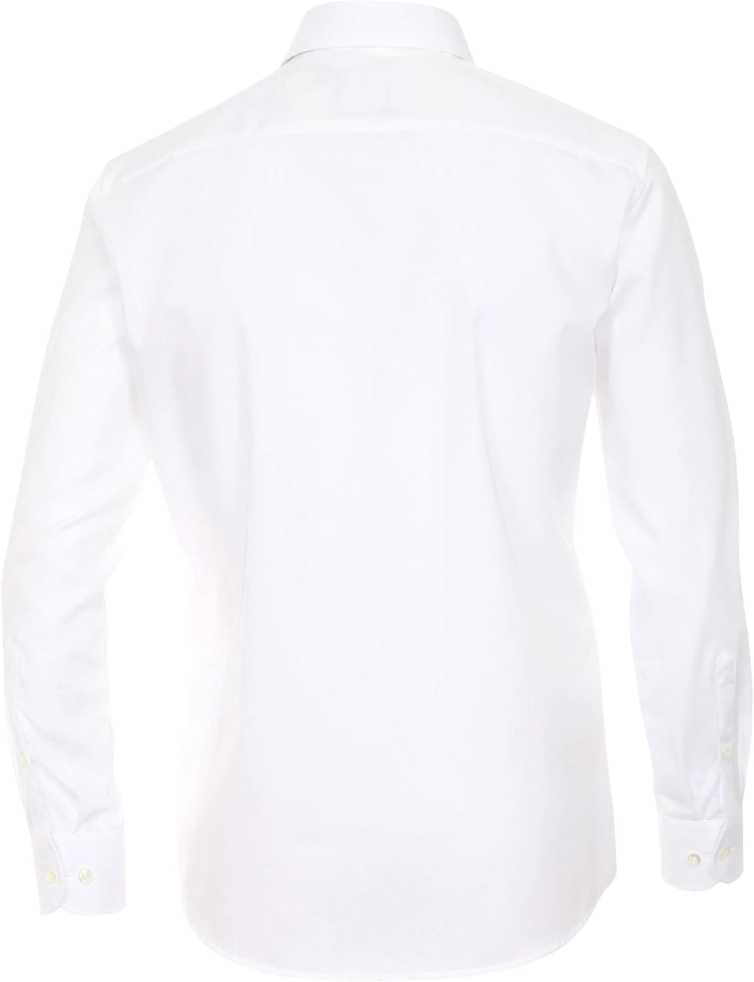 CASAMODA Herren Popeline Hemd uninah 006550 Modern Fit 38 Weiss, 38 Wei&amp;