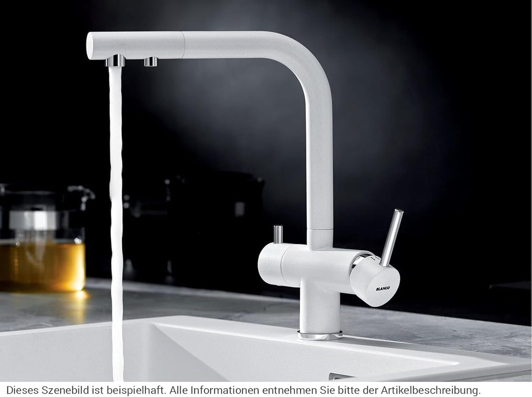 Blanco Fontas-S II alumetallic 525201 Alumetallic Schlauchbrause Ohne Filter, Alumetallic Schlauchbr