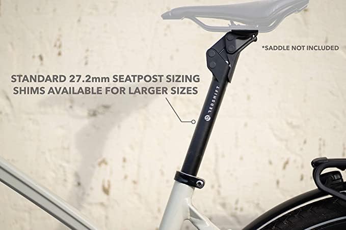 REDSHIFT ShockStop Federsattelstütze für Fahrräder, stossdämpfende Fahrradsattelstütze fürRennrad, G