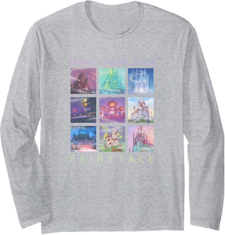 Disney Princess Castles Make Your Own Fairytale Langarmshirt