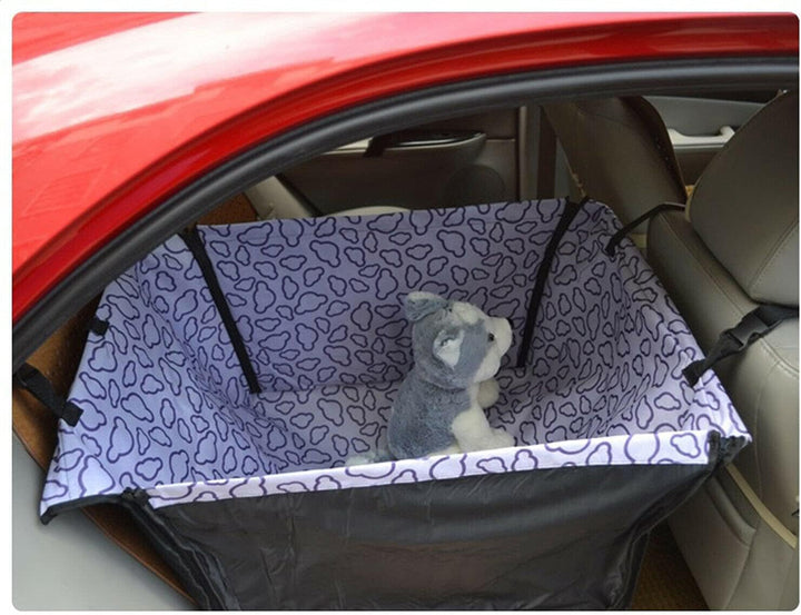 Riloer Car Boot Sitzbezug Pet Dog Cat SUV/LKW Protector Liner Mat Oxford wasserdicht Orange, Orange