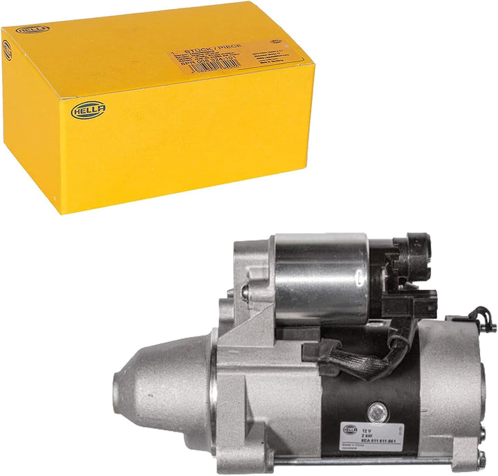 HELLA - Starter/Anlasser - 12V - 2kW - für u.a. Honda Civic VIII Hatchback (FN, FK) - 8EA 011 611-86