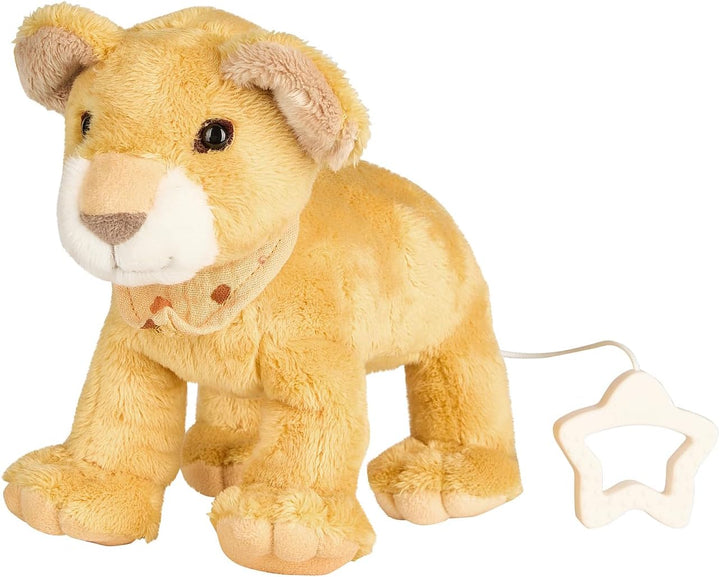 Sterntaler Multipack Spielwaren Löwe Leo Set, Spieluhr M und Spielzeugspirale, weiches Baby Geschenk
