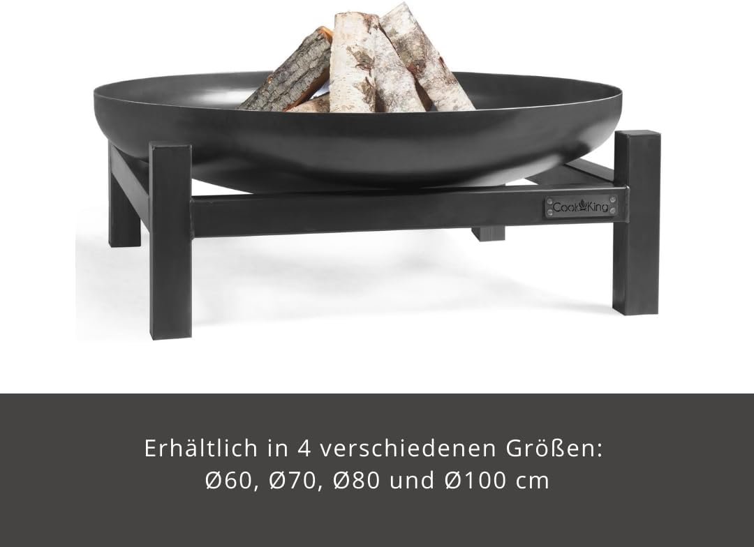 CookKing Feuerschale Feuerkorb Grill Feuerstelle - Panama - echte Handarbeit - Ø100cm