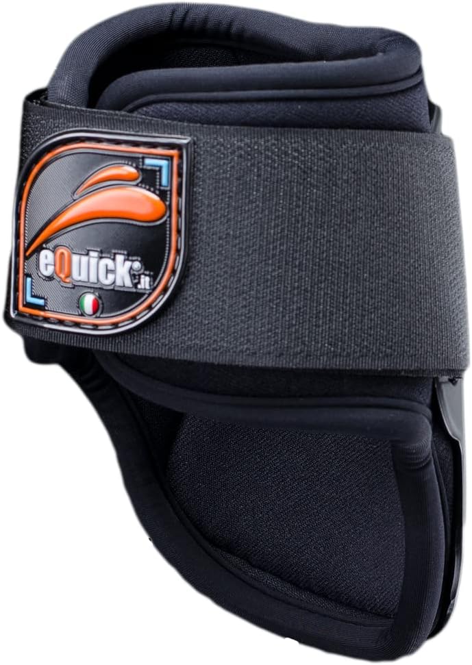 eQuick Streichkappen eLight, Klettverschluss, schwarz, L