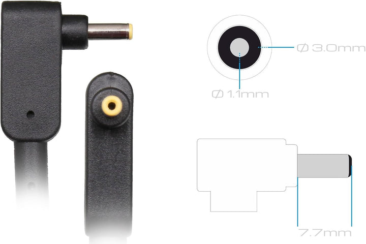 Acer Swift 3 (SF315-51G) Original Netzteil 65 Watt Flache Bauform