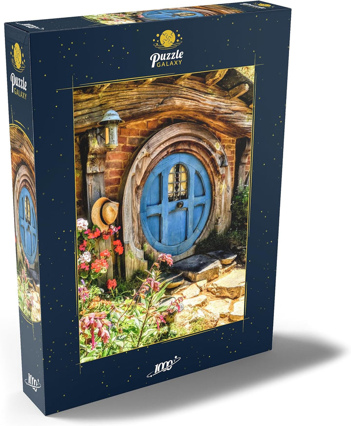 Hobbit-Haus in Hobbiton, Neuseeland - Premium 1000 Teile Puzzle - MyPuzzle Sonderkollektion von Puzz
