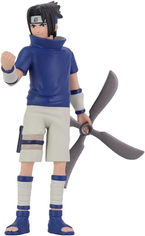 Comansi Naruto Set mit 3 Nicht beweglichen Figuren, Sasuke und Sakura, 10 cm
