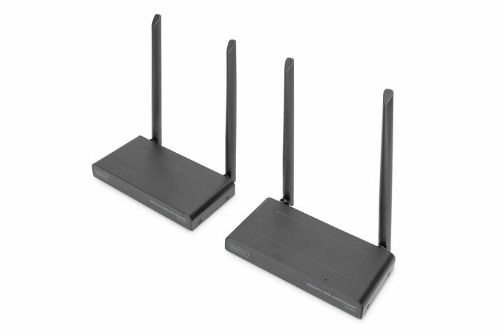 DIGITUS Wireless HDMI KVM Extender Set - Reichweite bis 200 m - FullHD 1080p/60Hz - Punkt-zu-Punkt -