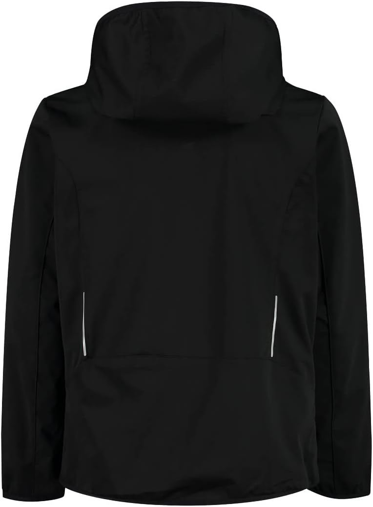 CMP Jungen Fixed Hood Softshelljacke EU 92 nero, EU 92 nero