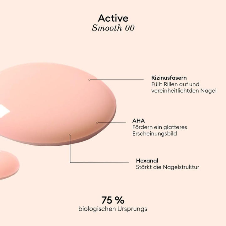 MANUCURIST Active Smooth 00 Nagellack Rosé-töne Reparierende und Glättende Nagelpflege - Nagellack N