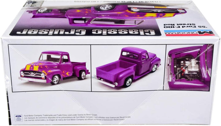 Revell Monogramm Massstab 1: 24 1955 Ford F-100 Street Rod Model Kit