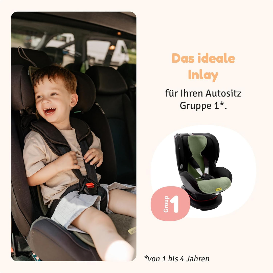 Aeromoov - Baby Sitzauflage Air Layer - Einlage Für Autositz oder Kinderwagen - Gruppe 1 - Antischwi