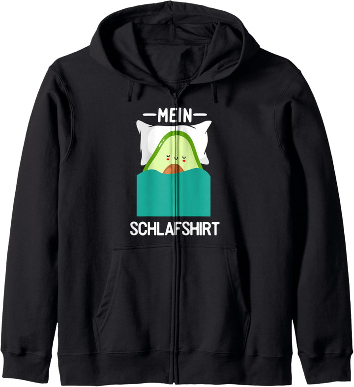 Avocado Pyjama Schlafanzug Kapuzenjacke