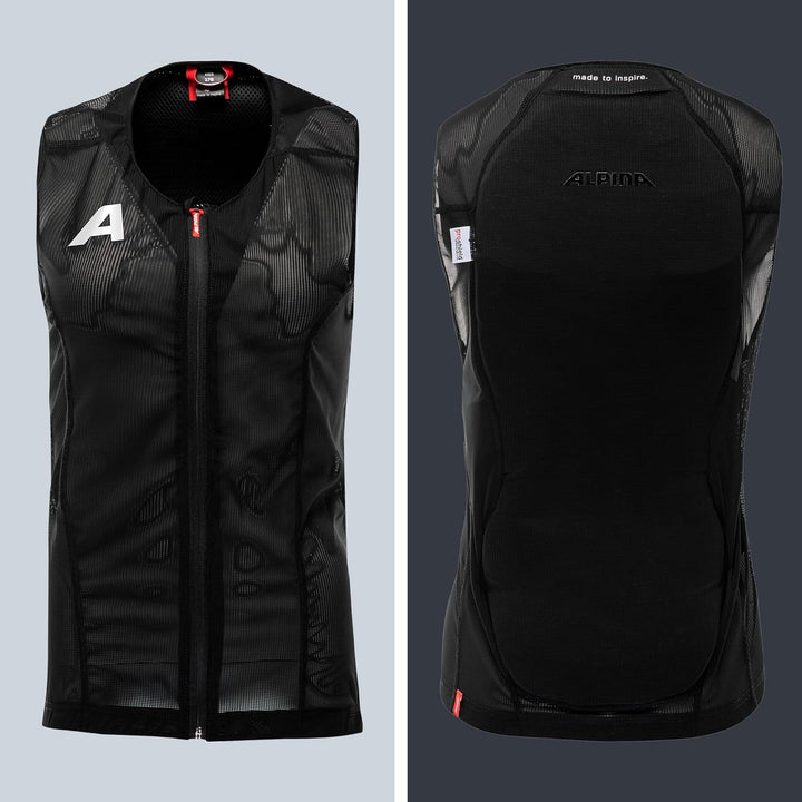 ALPINA PROSHIELD JUNIOR VEST - Flexibler, Atmungsaktiver & Individuell Einstellbarer Rückenprotektor