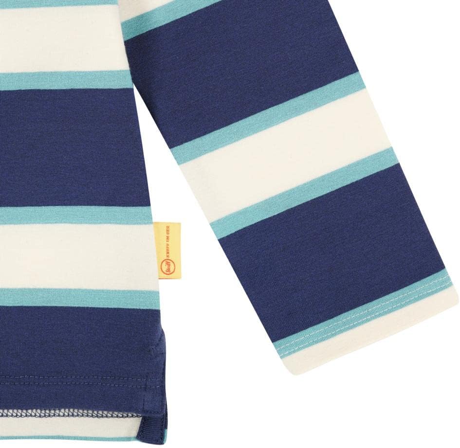 Steiff Jungen Gestreift Poloshirt Langarm, 116