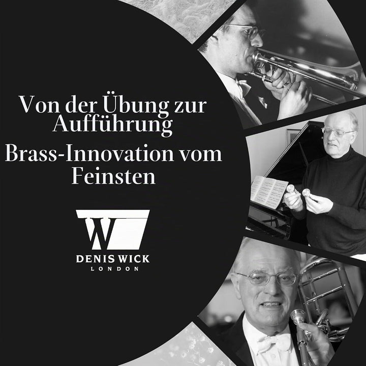 Denis Wick Trompetendämpfer, Straight silber verlängern, verlängern