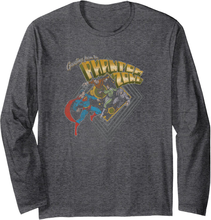 Superman Zod Greetings Langarmshirt