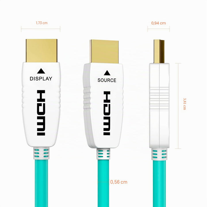 RUIPRO 8K HDMI Glasfaserkabel 6M, Optisches HDMI 2.1 48Gbps 8K@60Hz 4K@120Hz Dynamic HDR eARC Dolby