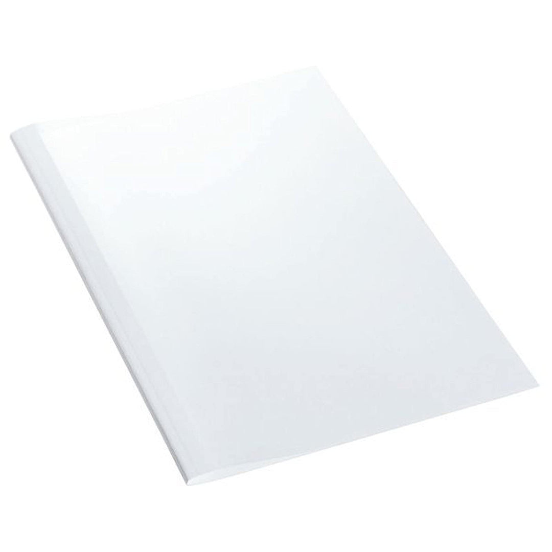 Leitz 177158 Thermobindemappe Standard, A4, Rückenbreite 1,5 mm, 100 Stück, weiss 1.5 mm (15 Sheet),