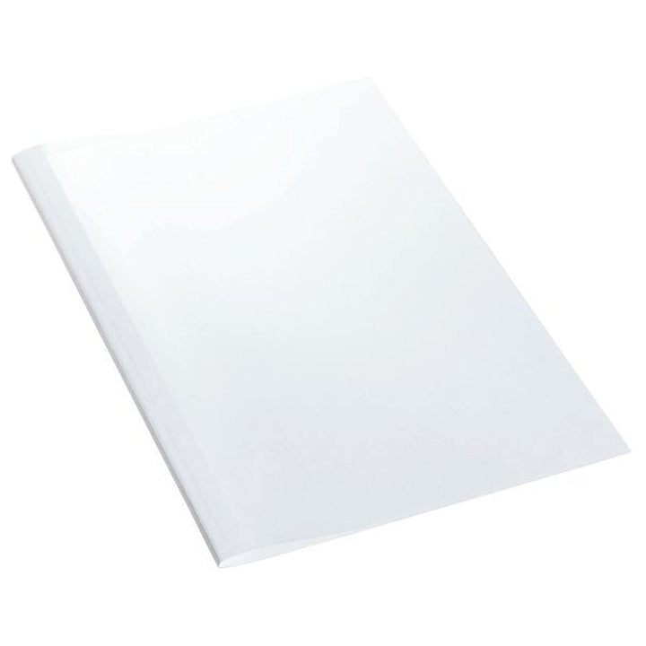 Leitz 177158 Thermobindemappe Standard, A4, Rückenbreite 1,5 mm, 100 Stück, weiss 1.5 mm (15 Sheet),