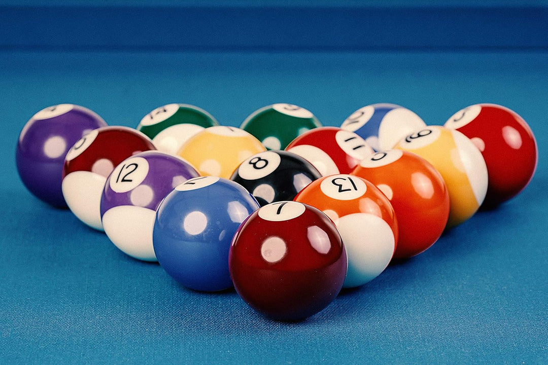 Robertson Billardkugeln für Poolbillard, Turniergrösse 57,2 mm, perfektes Laufverhalten, Billard Kug