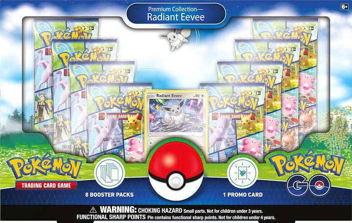 Pokémon GO Radiant Eevee Premium Collection Box - EN Einzelbett, Einzelbett