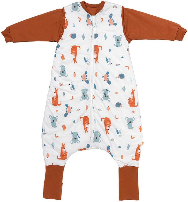 schlummersack Baby Schlafsack mit Füssen Winter 3.5 Tog Oeko-TEX | Schlafsack mit Beinen und verläng