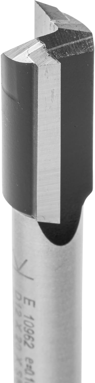 ENT 10962 Nutfräser HW, Schaft (S) 8 mm, Durchmesser (D) 12 mm, NL 20 mm, SL 32 mm, GL 52 mm, mit Ha