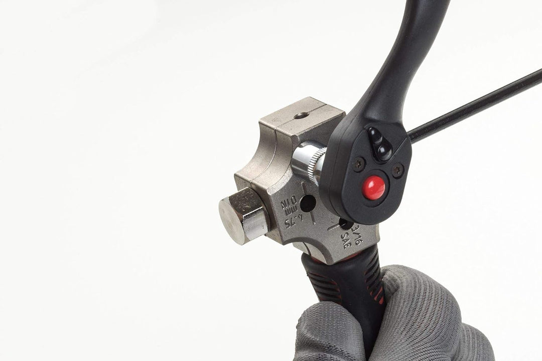 Vigor Bördelgerät für ∅ 4,75 mm V4697 ∙ Anzahl Werkzeuge: 5 Einzelgerät DIN-/SAE-Bördel Single, Einz